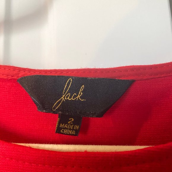 Jack Cut Out Red Dress - Picture 4 of 6